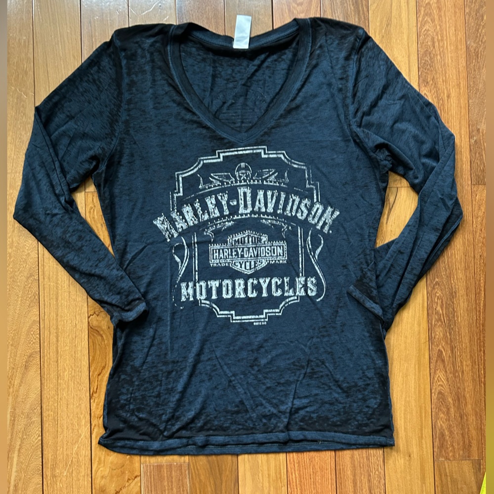 Harley-Davidson 3/4 sleeve tee